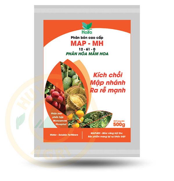 Haifa MAP (12-61-0) - 500gr (50 gói/thùng)